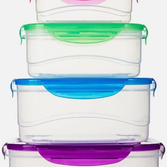 Colorful Food Storage Container Set - Picture 1 of 3